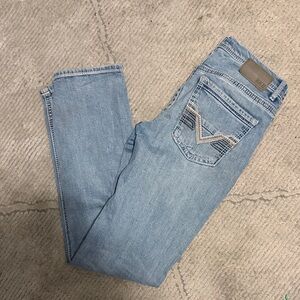 Buckle Light Blue Bootcut Jeans